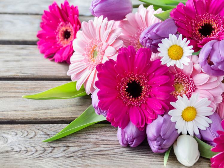 bunter Blumenstrauß