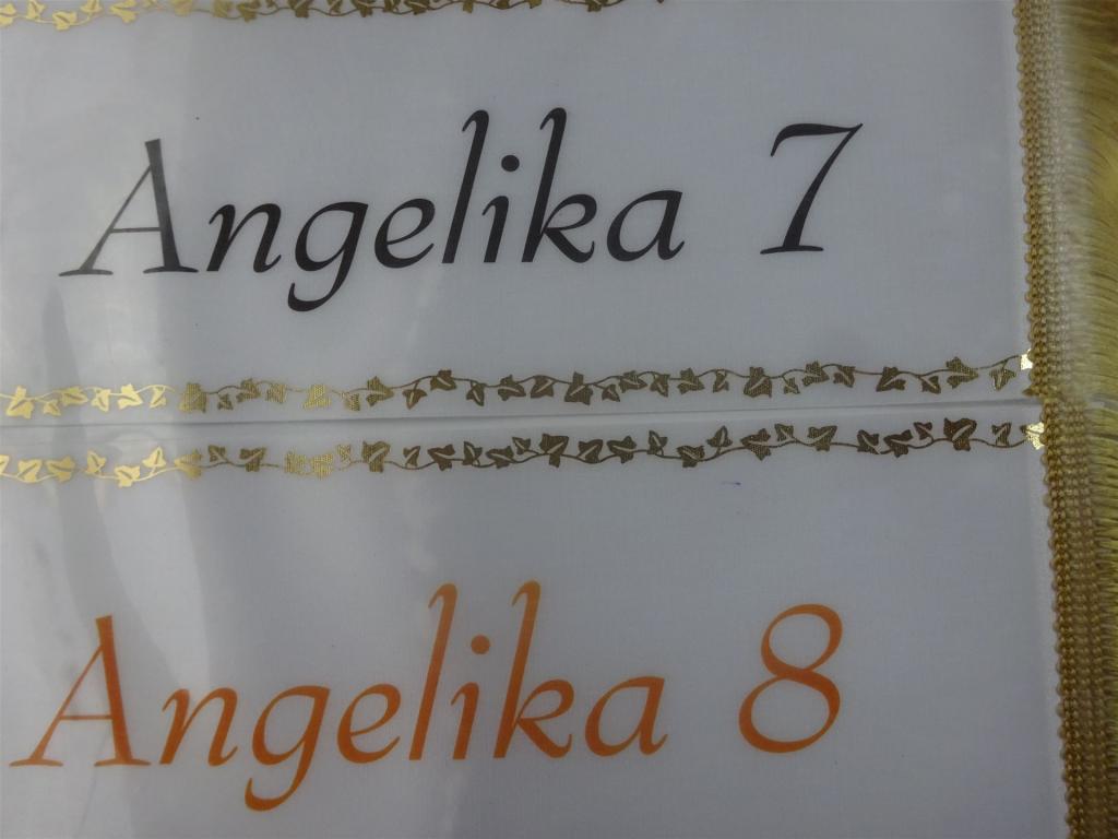 Schriftart für Seidenschleife